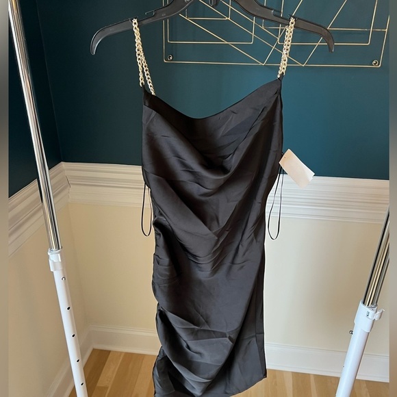 Astr Tricia Dress Black Revolve size small - Picture 4 of 6